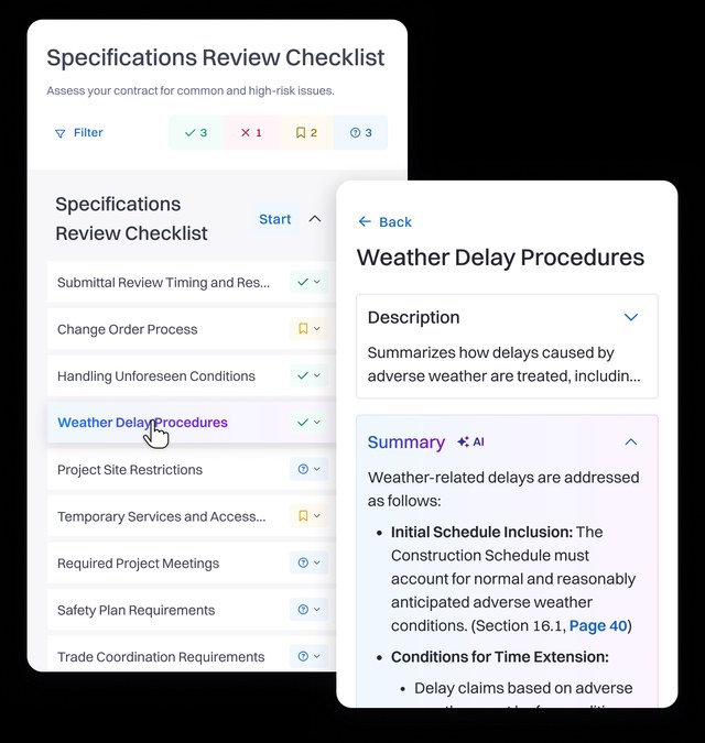 AI Contract Review for Construction Counsel